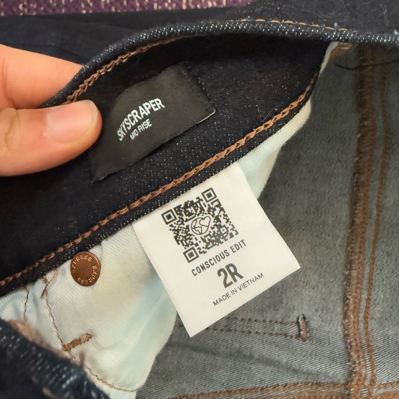 Women's DARK BLUE Jeans - Picture 4 of 5